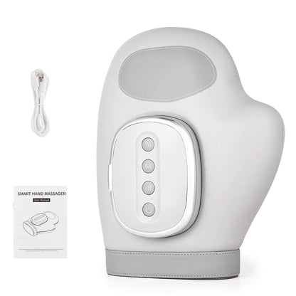 Electric Air Compression Hand Massager Glove – 3 Modes, 5 Intensities with Heat